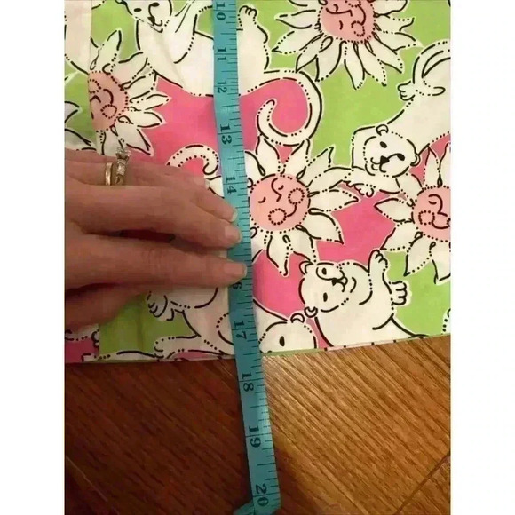 Vintage Lilly Pulitzer Skirt French Fried Size 8 Pink Panther White Label - Picture 6 of 7